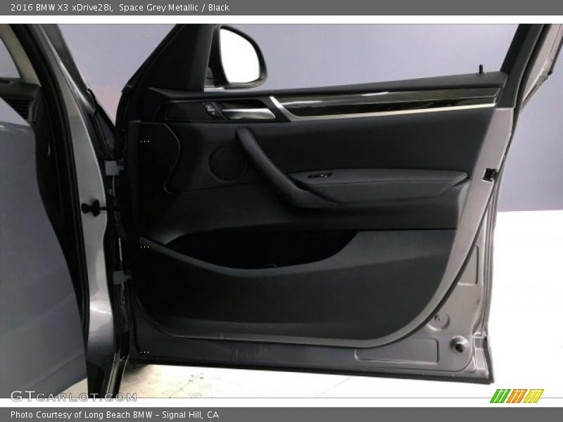 Space Grey Metallic / Black 2016 BMW X3 xDrive28i