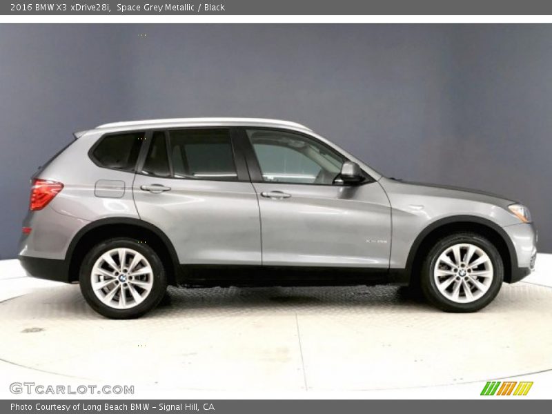 Space Grey Metallic / Black 2016 BMW X3 xDrive28i