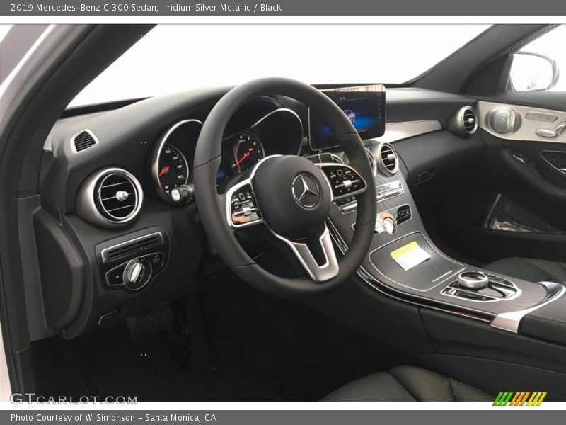 Iridium Silver Metallic / Black 2019 Mercedes-Benz C 300 Sedan