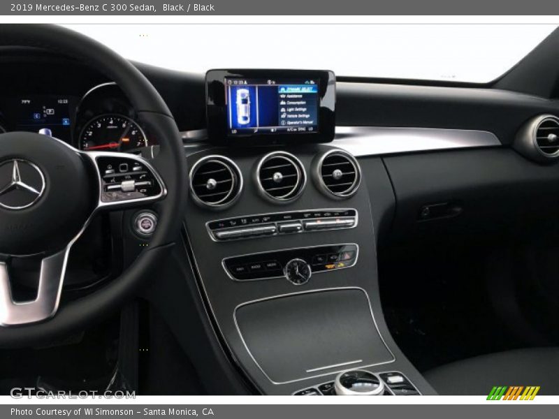 Black / Black 2019 Mercedes-Benz C 300 Sedan
