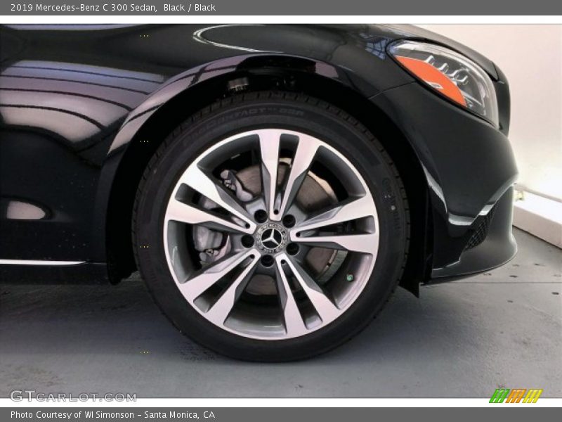 Black / Black 2019 Mercedes-Benz C 300 Sedan
