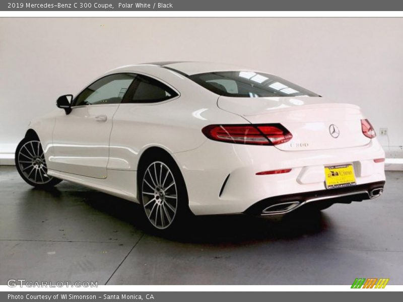 Polar White / Black 2019 Mercedes-Benz C 300 Coupe