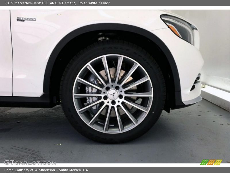Polar White / Black 2019 Mercedes-Benz GLC AMG 43 4Matic