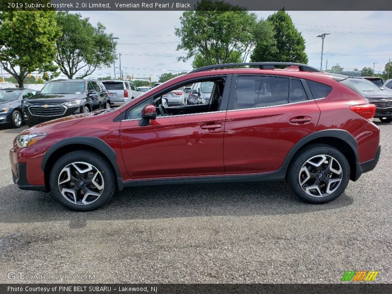 Venetian Red Pearl / Black 2019 Subaru Crosstrek 2.0i Limited