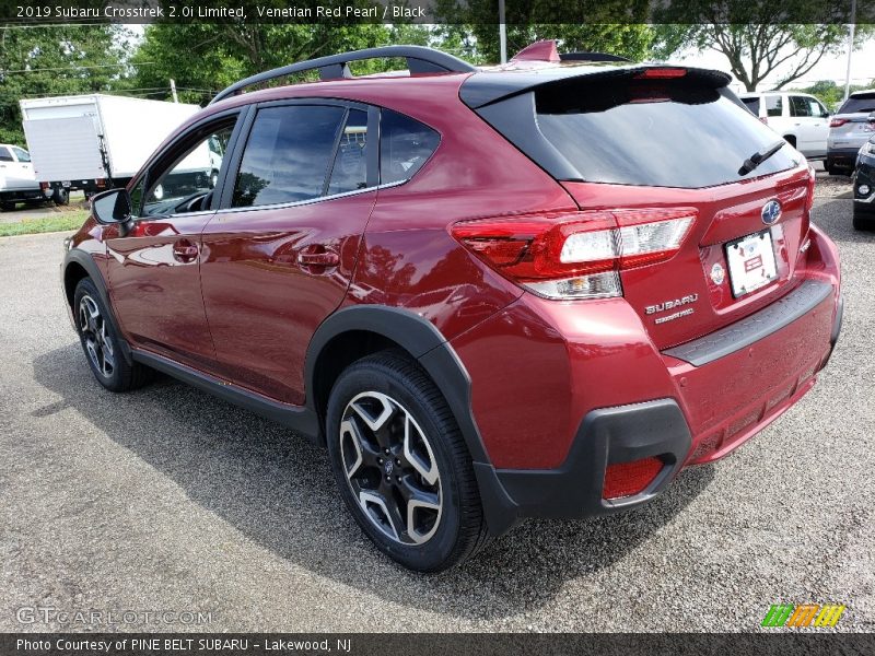 Venetian Red Pearl / Black 2019 Subaru Crosstrek 2.0i Limited