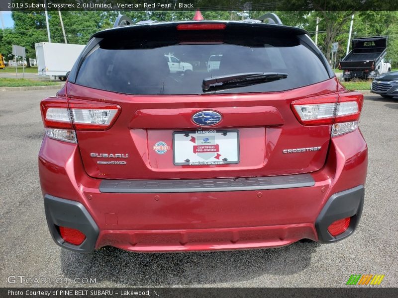 Venetian Red Pearl / Black 2019 Subaru Crosstrek 2.0i Limited