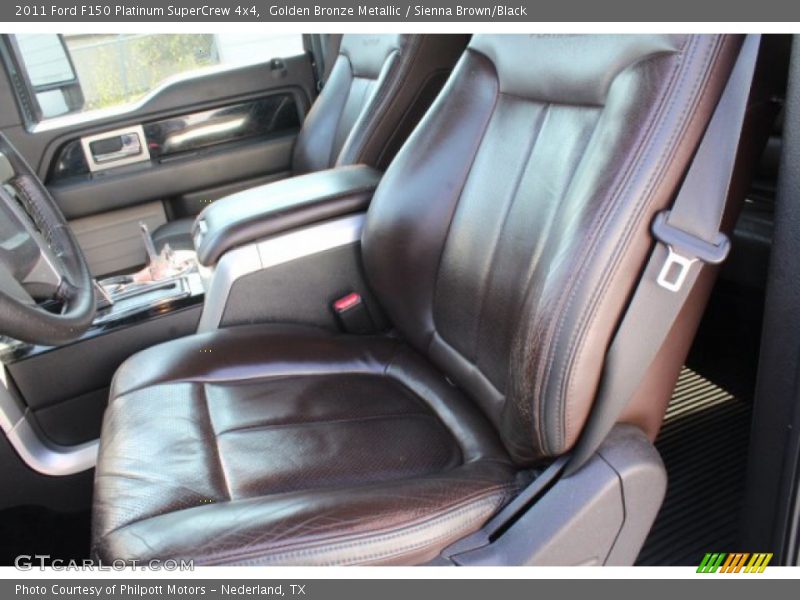 Golden Bronze Metallic / Sienna Brown/Black 2011 Ford F150 Platinum SuperCrew 4x4