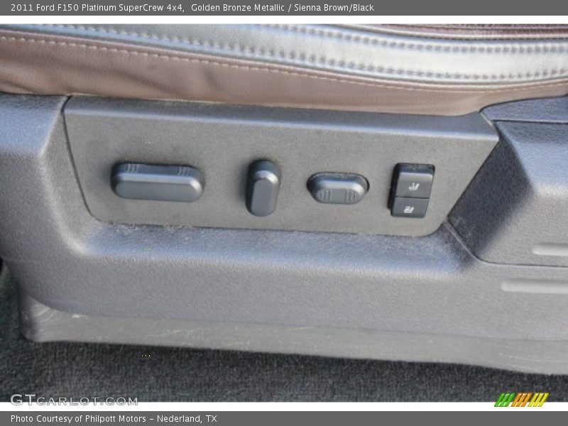 Golden Bronze Metallic / Sienna Brown/Black 2011 Ford F150 Platinum SuperCrew 4x4