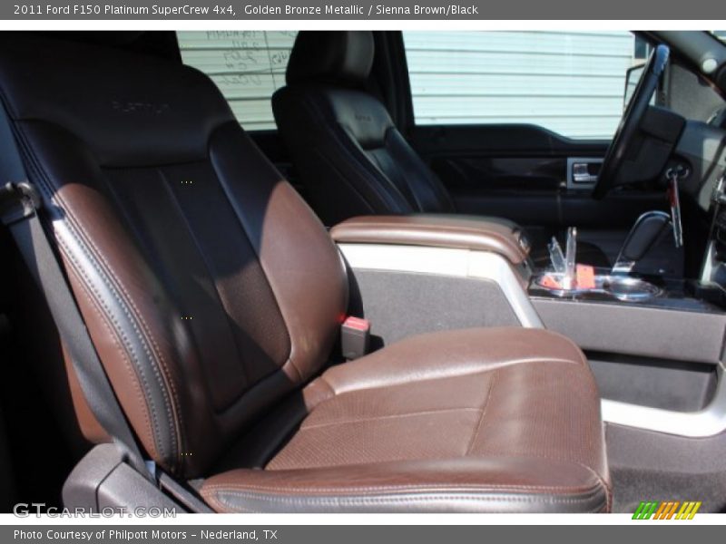 Golden Bronze Metallic / Sienna Brown/Black 2011 Ford F150 Platinum SuperCrew 4x4