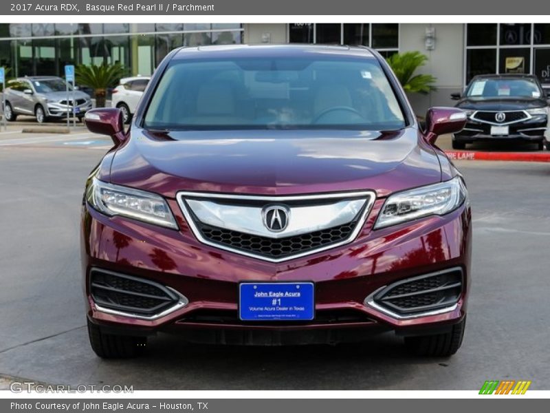 Basque Red Pearl II / Parchment 2017 Acura RDX