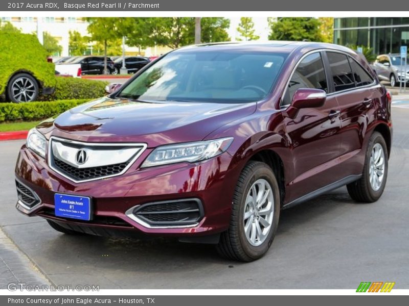 Basque Red Pearl II / Parchment 2017 Acura RDX