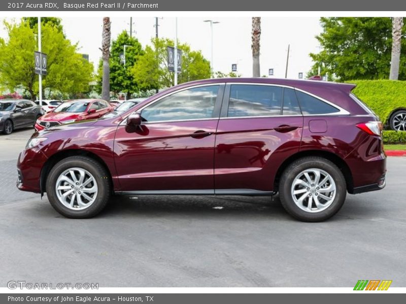 Basque Red Pearl II / Parchment 2017 Acura RDX