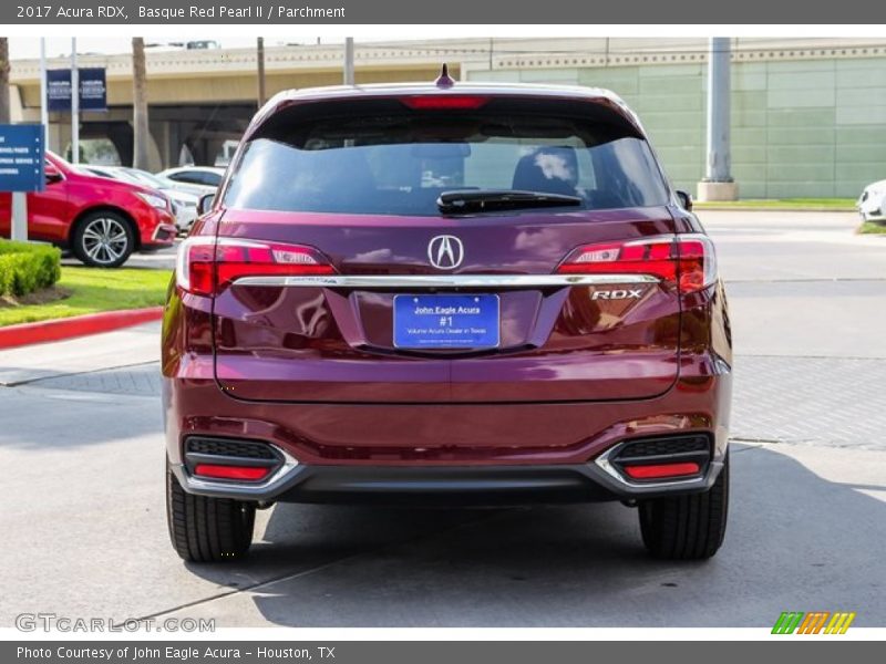 Basque Red Pearl II / Parchment 2017 Acura RDX