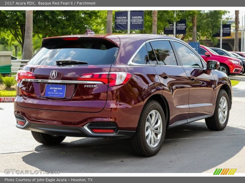 Basque Red Pearl II / Parchment 2017 Acura RDX