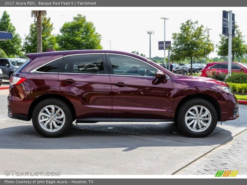 Basque Red Pearl II / Parchment 2017 Acura RDX