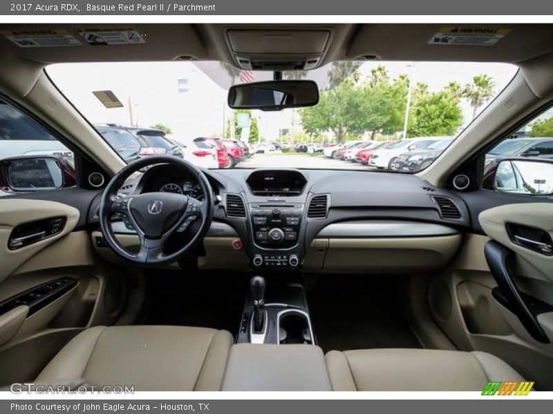 Basque Red Pearl II / Parchment 2017 Acura RDX