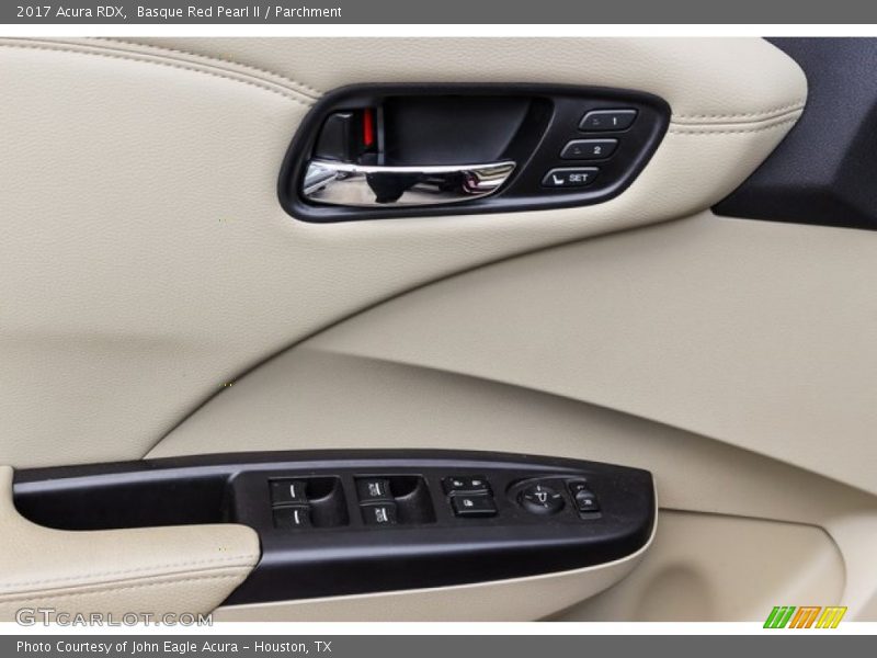 Basque Red Pearl II / Parchment 2017 Acura RDX