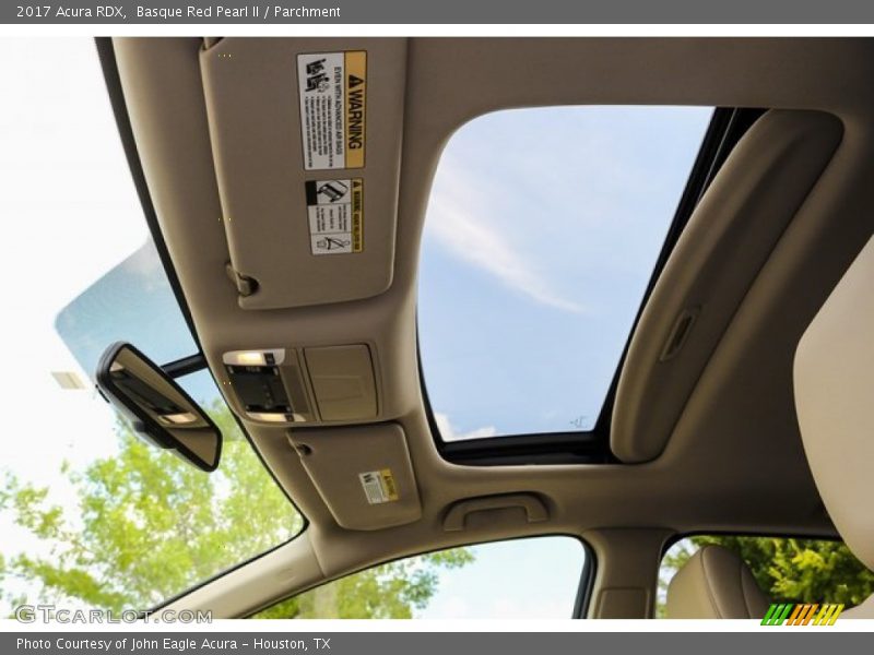 Basque Red Pearl II / Parchment 2017 Acura RDX
