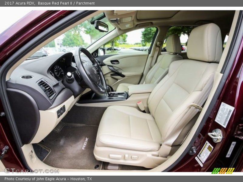 Basque Red Pearl II / Parchment 2017 Acura RDX