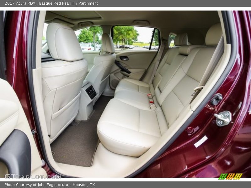Basque Red Pearl II / Parchment 2017 Acura RDX