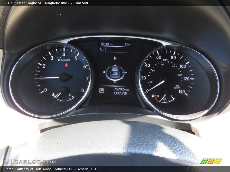 Magnetic Black / Charcoal 2016 Nissan Rogue SL