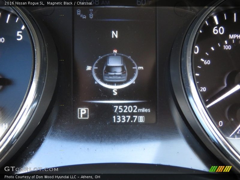 Magnetic Black / Charcoal 2016 Nissan Rogue SL
