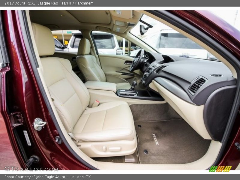 Basque Red Pearl II / Parchment 2017 Acura RDX