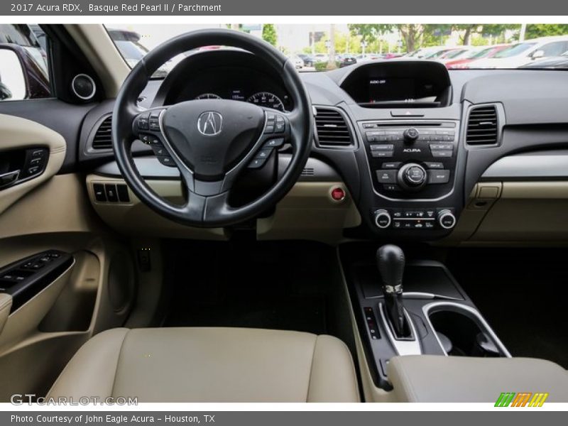 Basque Red Pearl II / Parchment 2017 Acura RDX