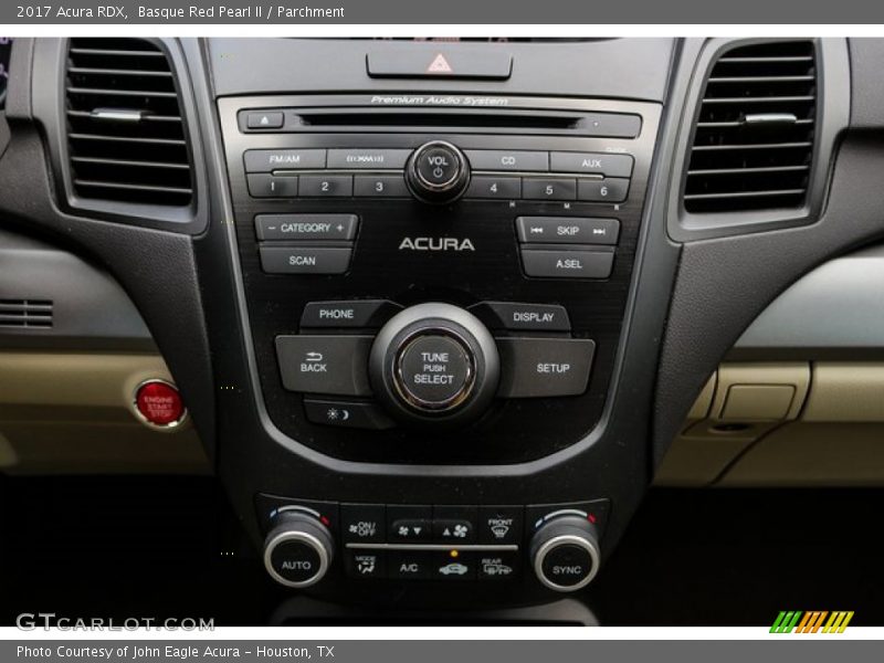 Basque Red Pearl II / Parchment 2017 Acura RDX
