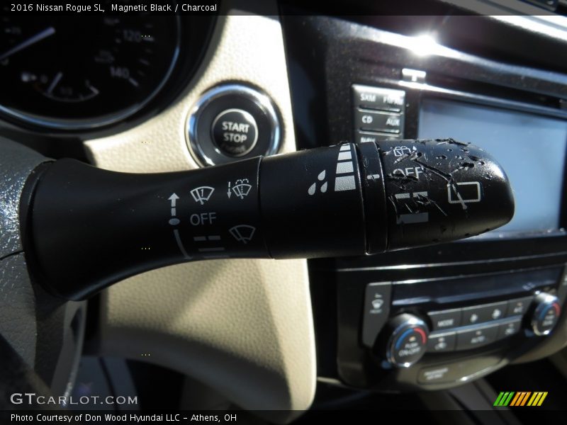 Magnetic Black / Charcoal 2016 Nissan Rogue SL