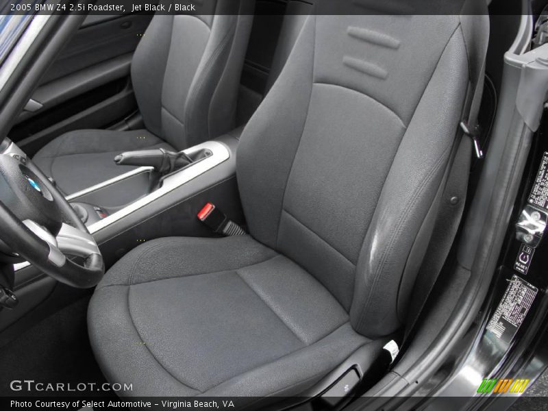 Jet Black / Black 2005 BMW Z4 2.5i Roadster