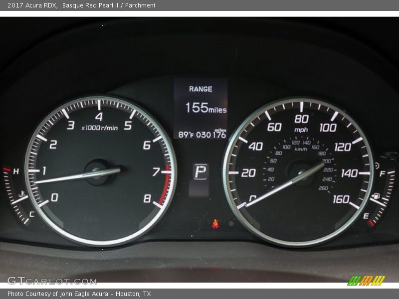 Basque Red Pearl II / Parchment 2017 Acura RDX