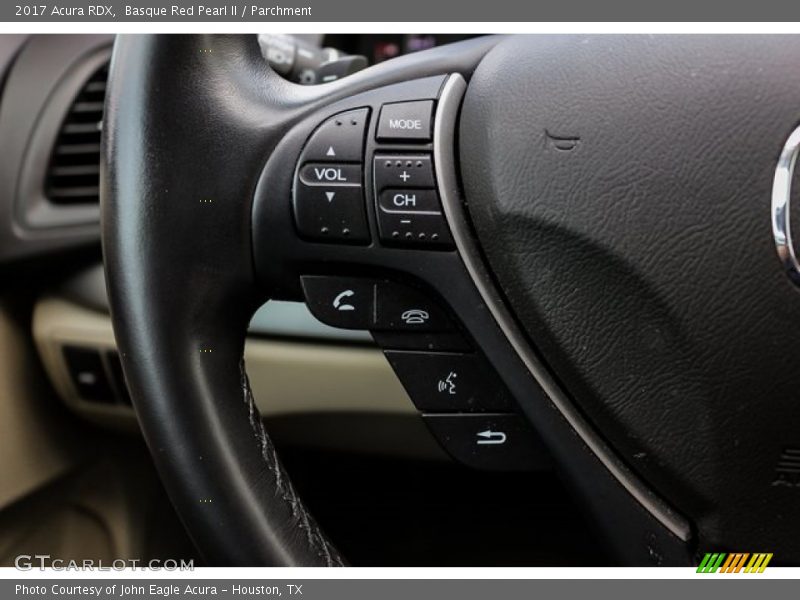 Basque Red Pearl II / Parchment 2017 Acura RDX