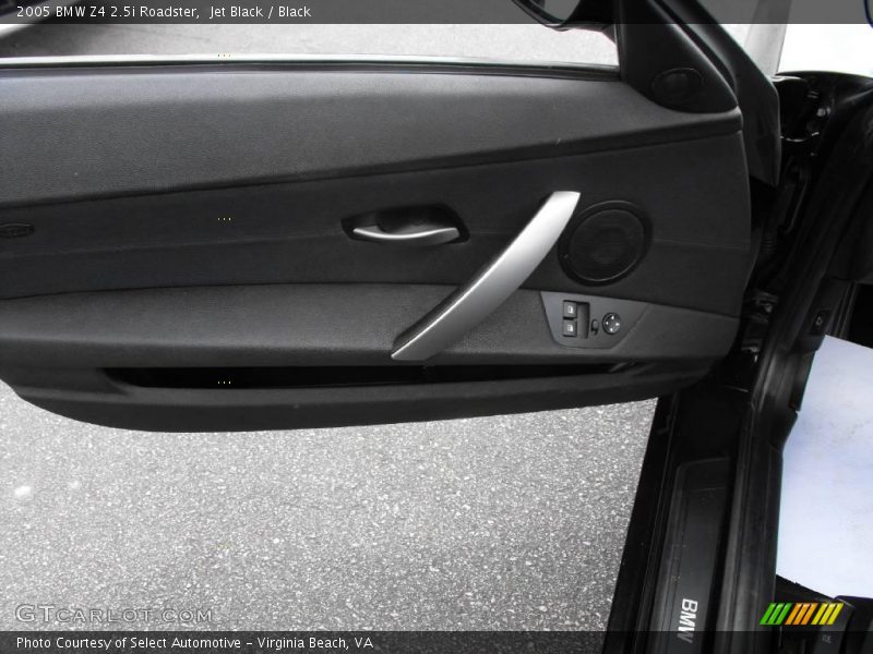 Jet Black / Black 2005 BMW Z4 2.5i Roadster