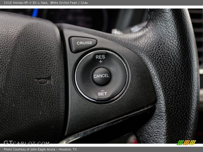 White Orchid Pearl / Gray 2016 Honda HR-V EX-L Navi