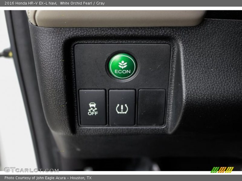 White Orchid Pearl / Gray 2016 Honda HR-V EX-L Navi