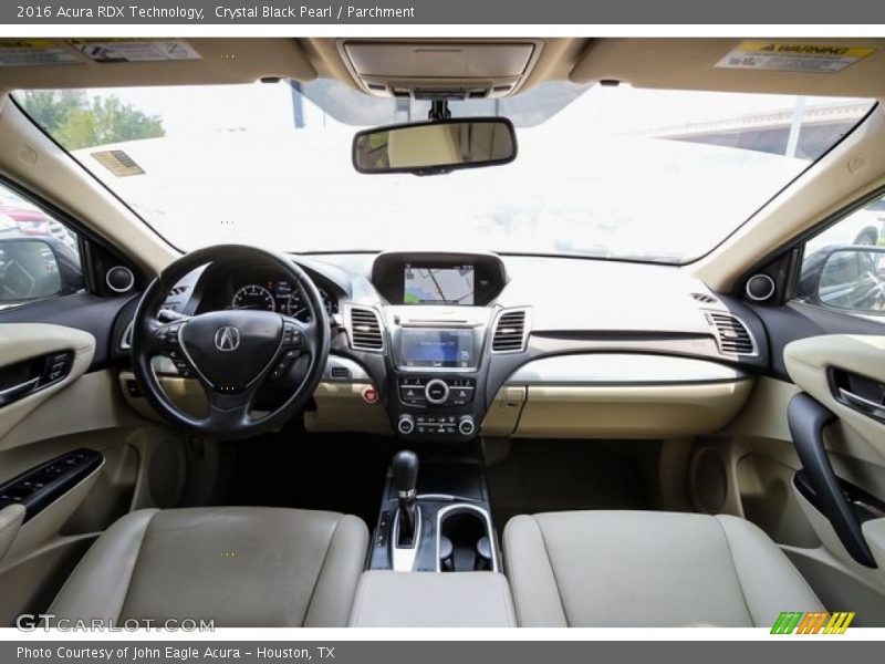 Crystal Black Pearl / Parchment 2016 Acura RDX Technology