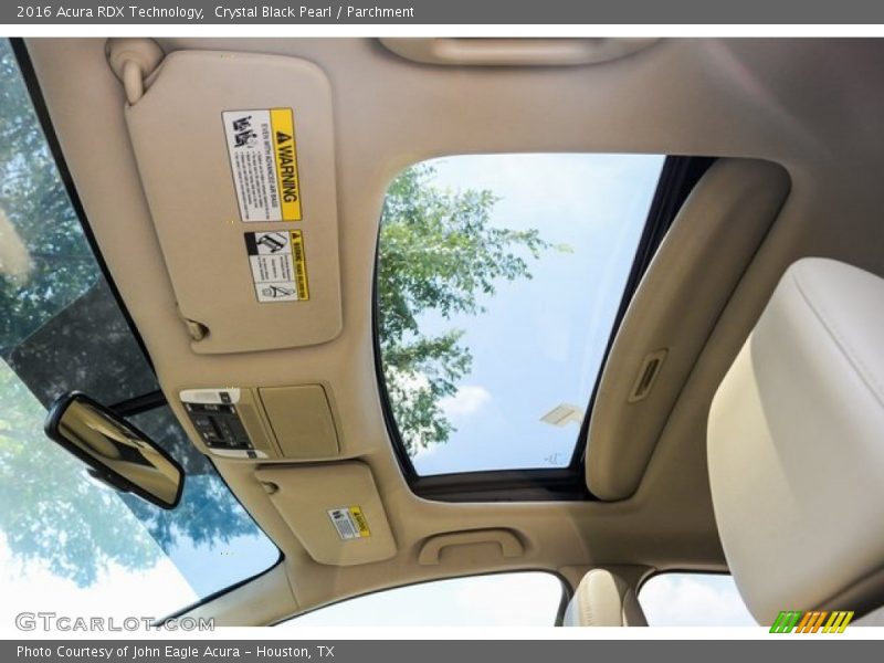 Crystal Black Pearl / Parchment 2016 Acura RDX Technology