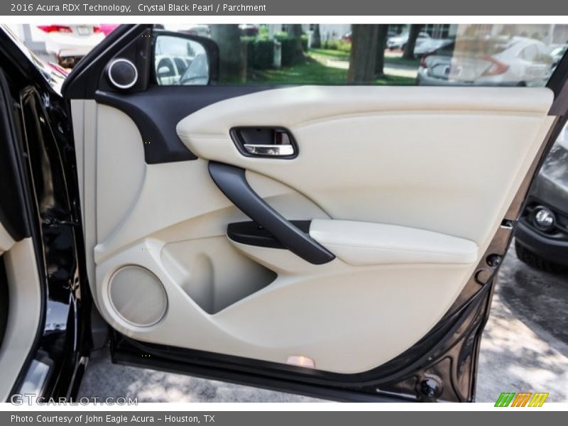 Crystal Black Pearl / Parchment 2016 Acura RDX Technology