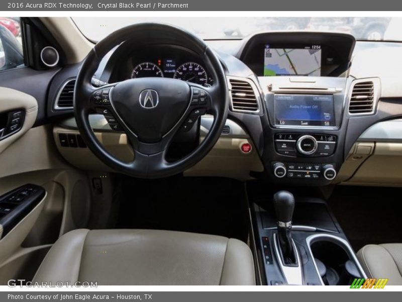 Crystal Black Pearl / Parchment 2016 Acura RDX Technology