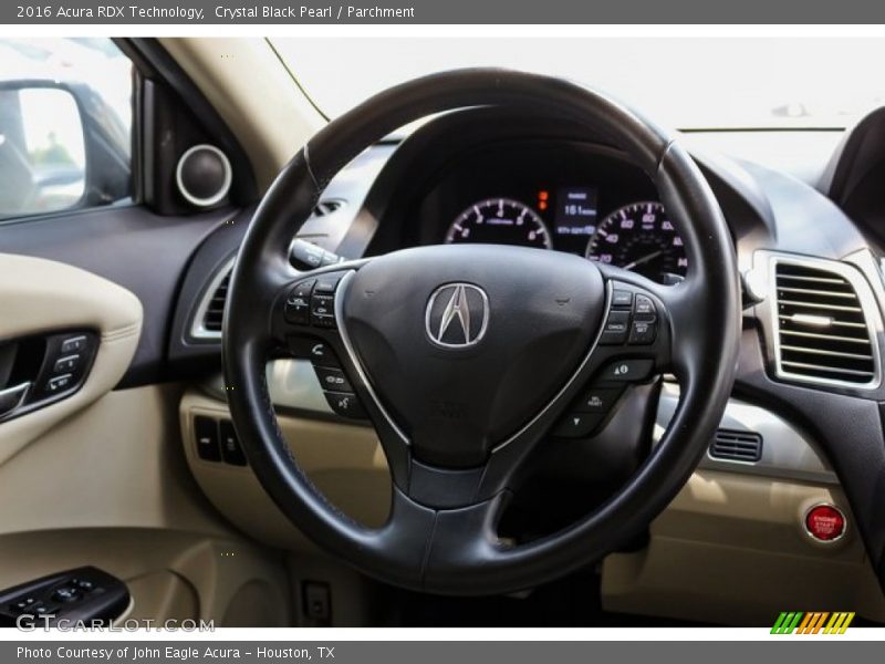 Crystal Black Pearl / Parchment 2016 Acura RDX Technology