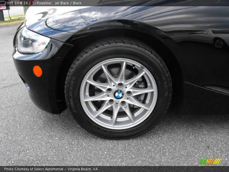 Jet Black / Black 2005 BMW Z4 2.5i Roadster