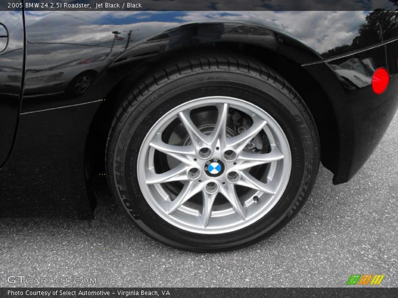 Jet Black / Black 2005 BMW Z4 2.5i Roadster