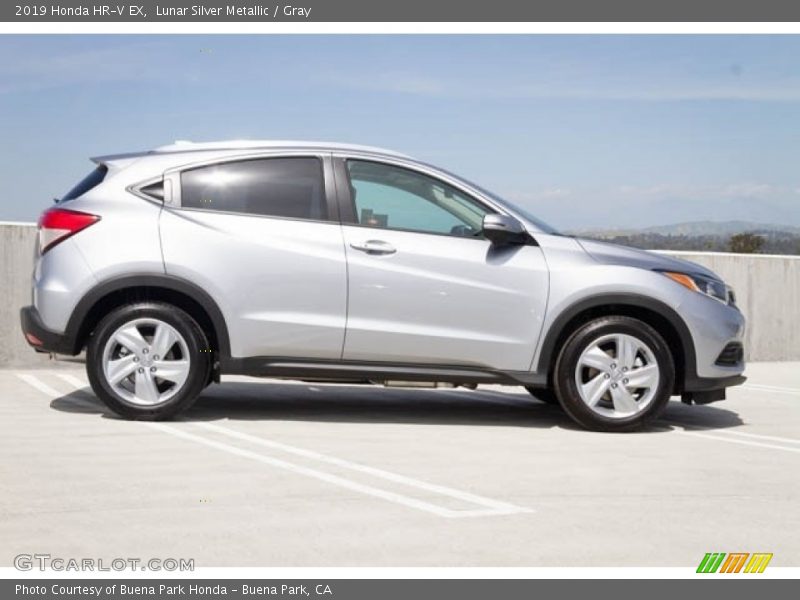 Lunar Silver Metallic / Gray 2019 Honda HR-V EX