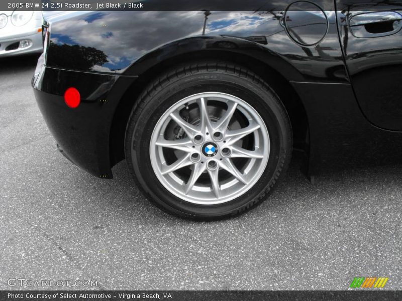 Jet Black / Black 2005 BMW Z4 2.5i Roadster