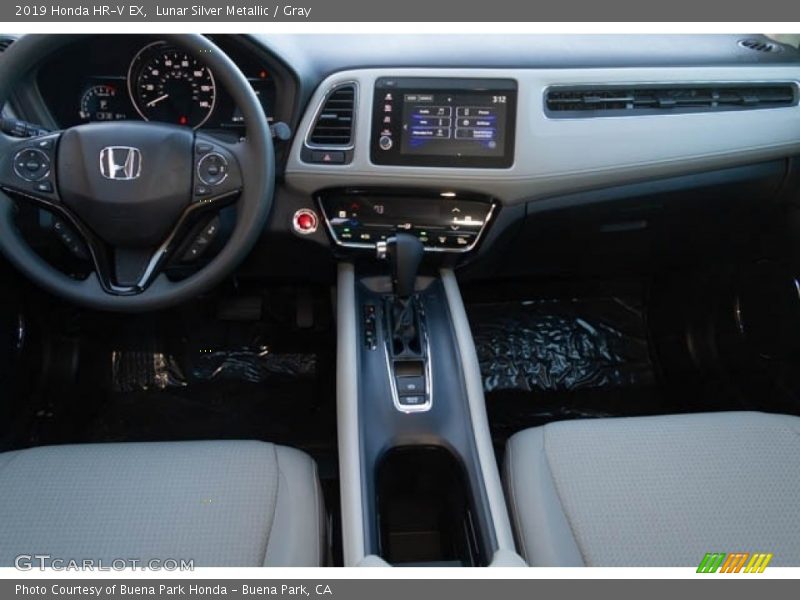 Lunar Silver Metallic / Gray 2019 Honda HR-V EX