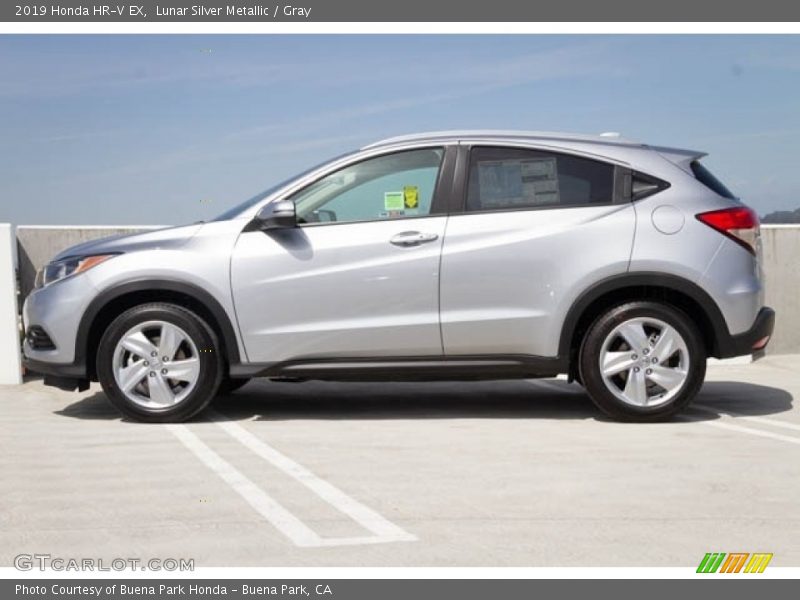 Lunar Silver Metallic / Gray 2019 Honda HR-V EX