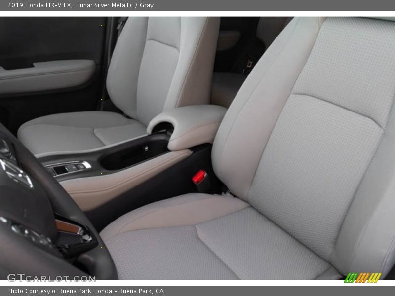 Lunar Silver Metallic / Gray 2019 Honda HR-V EX