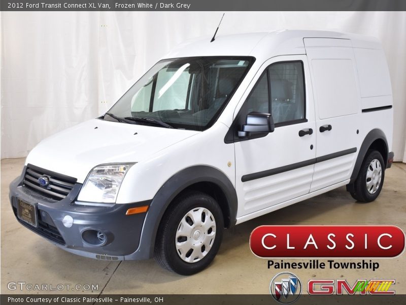 Frozen White / Dark Grey 2012 Ford Transit Connect XL Van