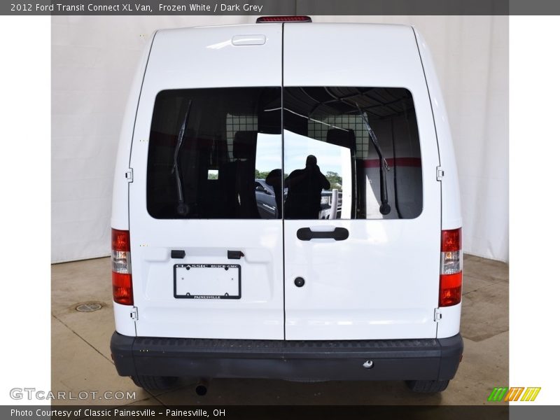 Frozen White / Dark Grey 2012 Ford Transit Connect XL Van